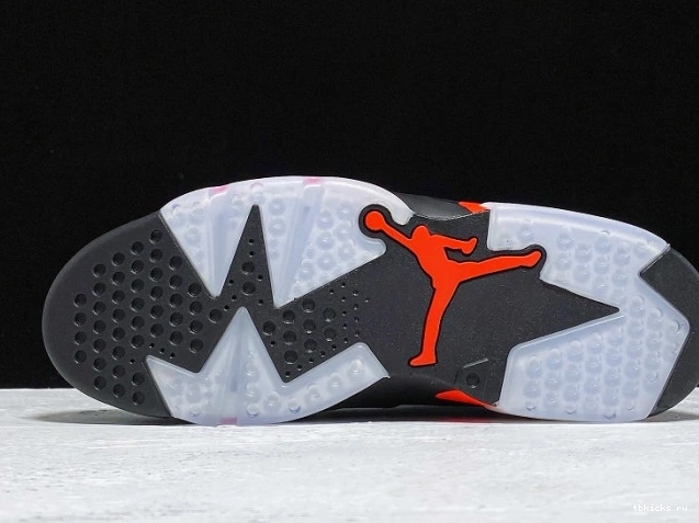 Rep TB Air Black Infrared Retro Jordan 6 384664-060 OG 0816